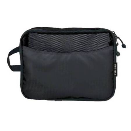 Organizer da viaggio Explora - tessuto - nero - Lebez - set 3 pezzi