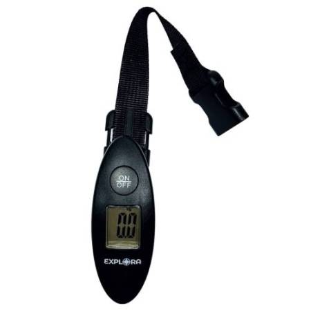 Bilancia pesa valigie Explora - 3,6 x 10 cm - nero - Lebez